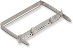 Officemate Prong Paper Fasteners, 2 inch Capacity, 2.75 inch Base, Box of 50 Complete Sets, (99852), Silver - Image 2